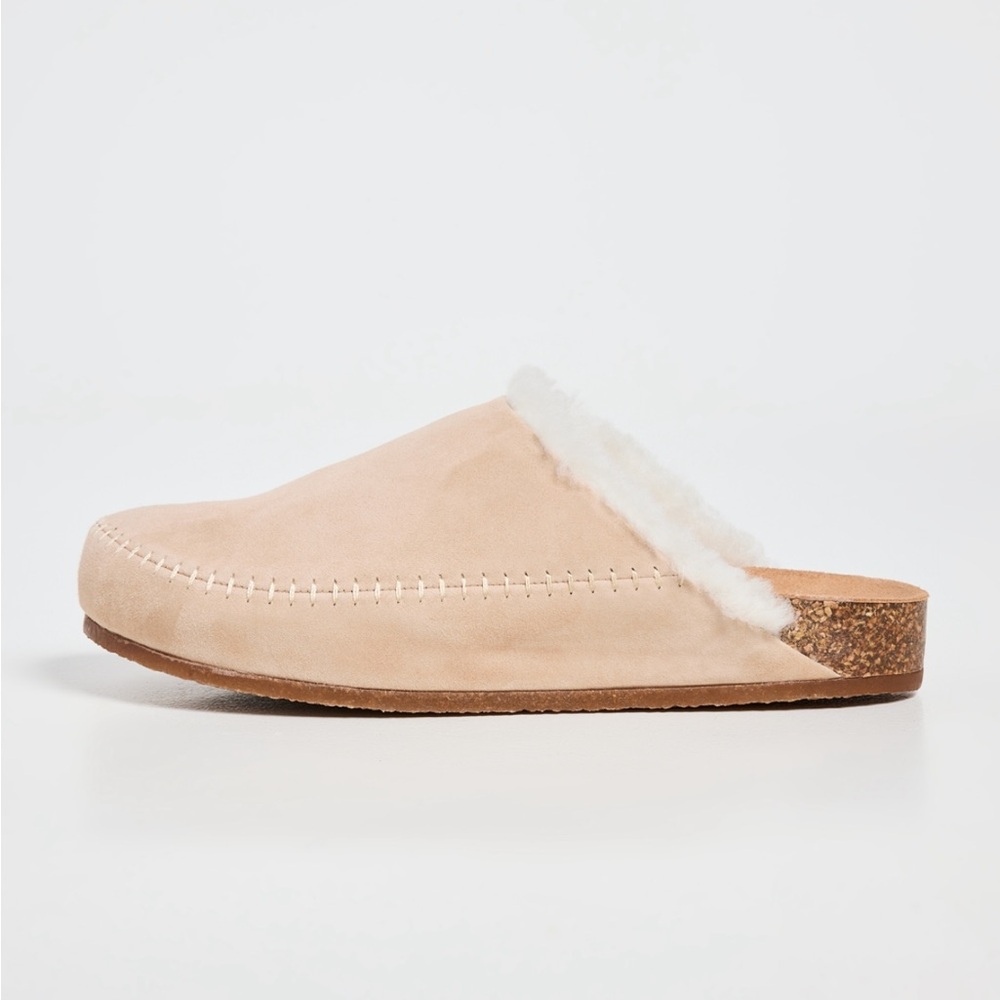 Jenni Kayne Shearling-Lined Moc Clogs - Picture 2 of 16